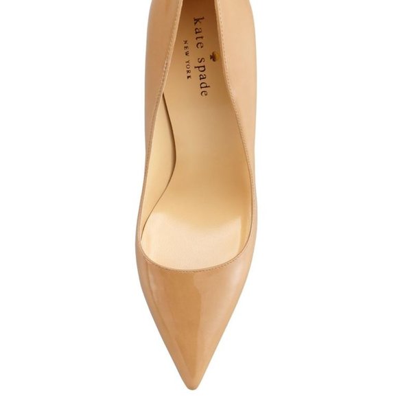 NWT Kate Spade New York® Canel New York Licorice Patent Pointed-toe Pumps - Picture 11 of 12